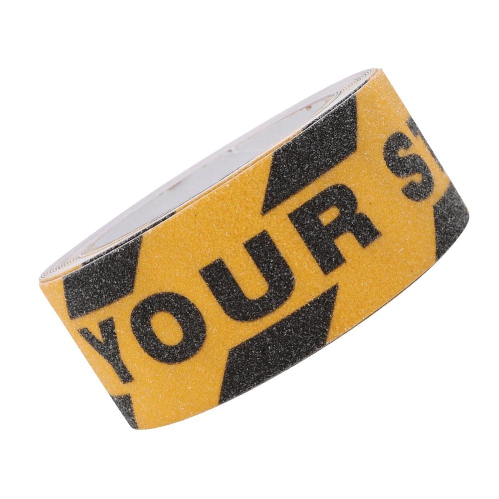 PVC Material Safety Tape 1.97 Inch Floor Tape Non Skid Non Slip Tape Stairs Steps