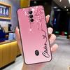 Персонализированный чехол для телефона с именем из блесток для ZTE Nubia RedMagic 10 9 8 9S 8S 10S 11 Pro Plus 5G 6S 7S 6 7 Pro 11 Air