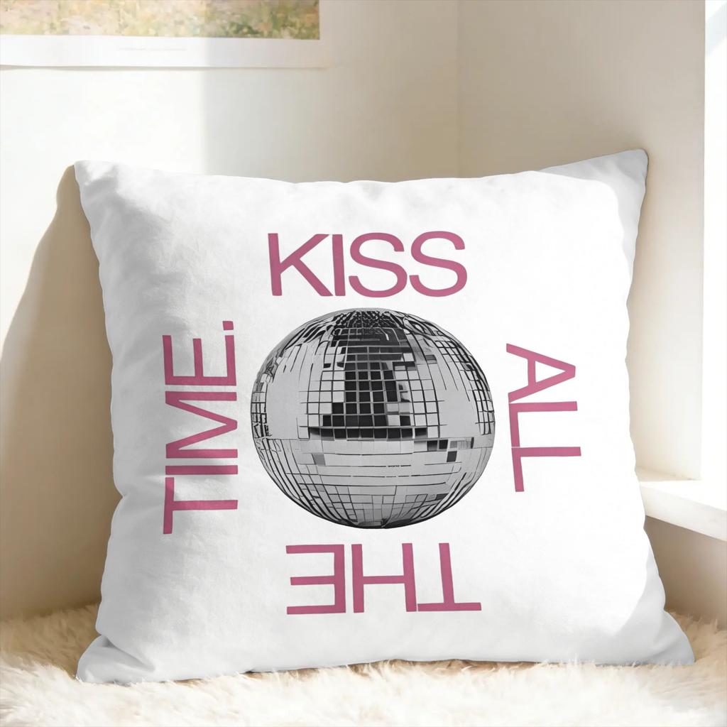 Наволочка для подушки Singer H-Harrys S-Styles Kiss Al the Time Удобная наволочка для дивана кушетки кровати гостиной Ретро Модная наволочка