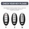 4 buttons Car Key Case Cover for Nissan Leaf Micra Qashqai J11 J10 X Trail T32 Versa Note Patrol Key Fob Cover Accessories