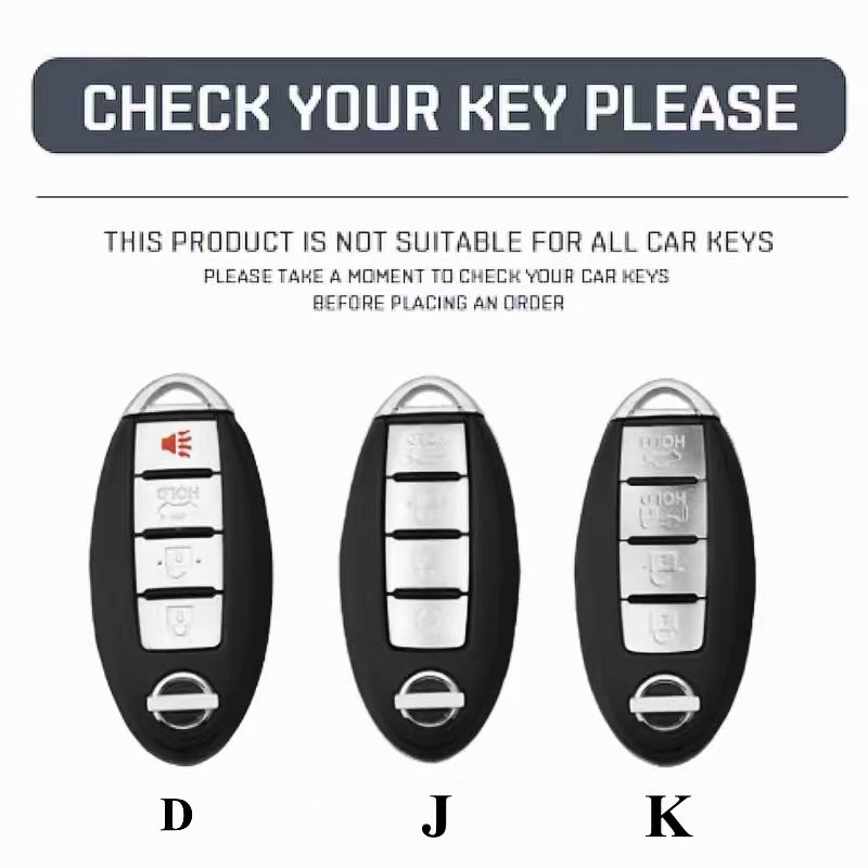 4 buttons Car Key Case Cover for Nissan Leaf Micra Qashqai J11 J10 X Trail T32 Versa Note Patrol Key Fob Cover Accessories