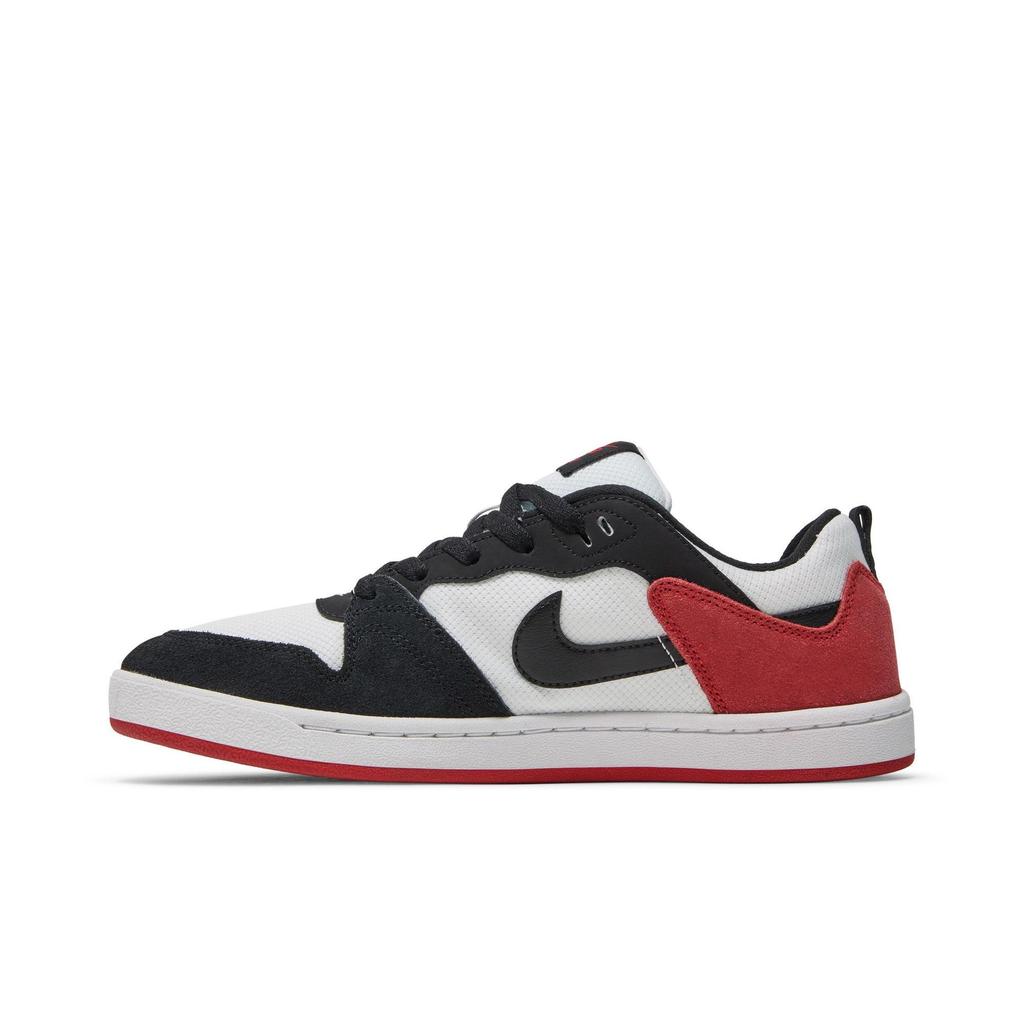 Nike Alleyoop SB 'White University Red' (Unisex) White / Black / University Red / White Skate Shoes CJ0882 102