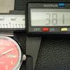 ОТРЕСТАВРИРОВАННЫЕ ВИНТАЖНЫЕ МУЖСКИЕ ЧАСЫ SEIKO 5 АВТОМАТИЧЕСКИЕ 6309A ЯПОНИЯ КРАСНЫЙ ЦИФЕРБЛАТ a441179-4