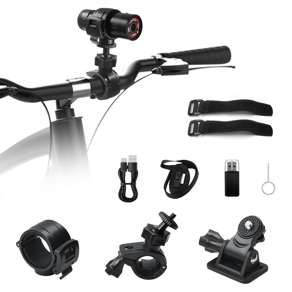 UYIKOO Полный 1080P 120° Широкоугольный Мотоциклетный Видеорегистратор Мотоциклетный Видеорегистратор Запись на Шлем