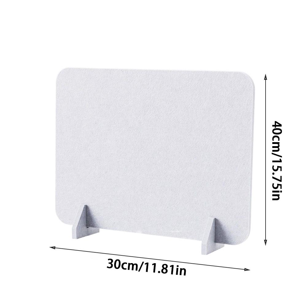 Thickened Exam Baffle Felt Desk Screen Durable Privacy Panel  for Student Desktops in Classroom