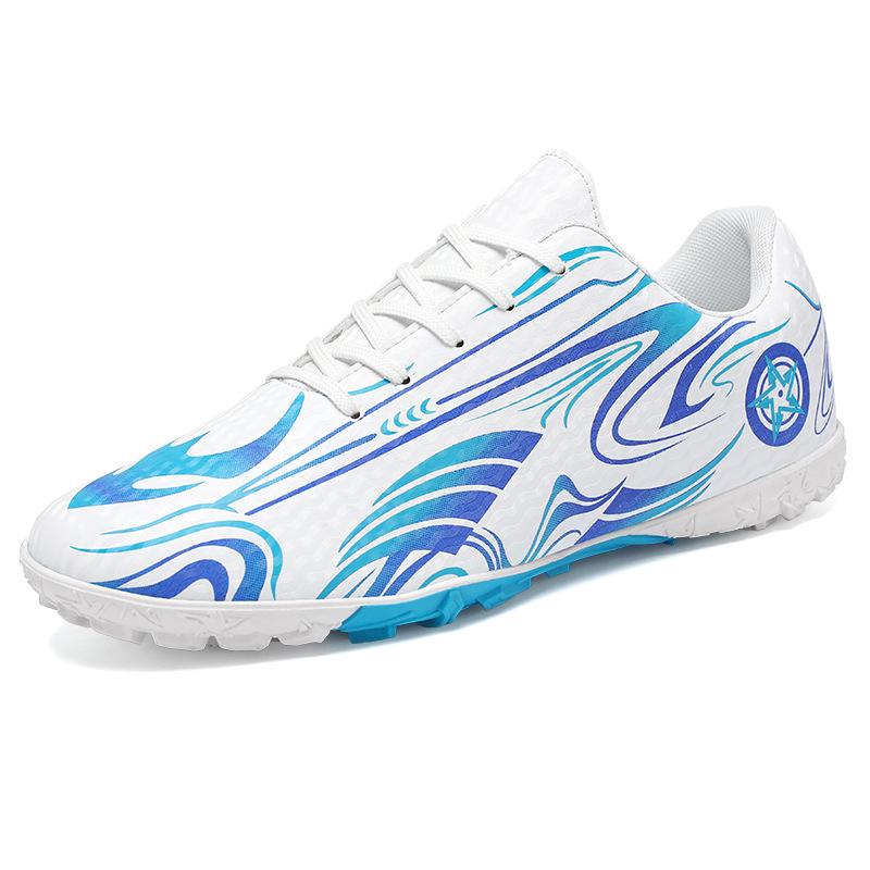 Новые нескользящие детские футбольные бутсы с шипами, мужские профессиональные спортивные тренировочные кроссовки с низким верхом, молодежные спортивные кроссовки