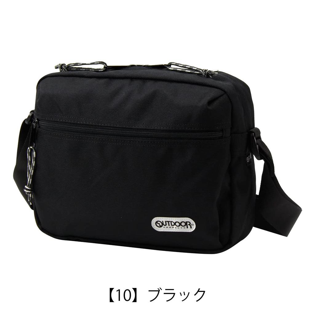 Shoulder Bag Horizontal 220 CODURA 62319 Black [Outdoor Products] [10]