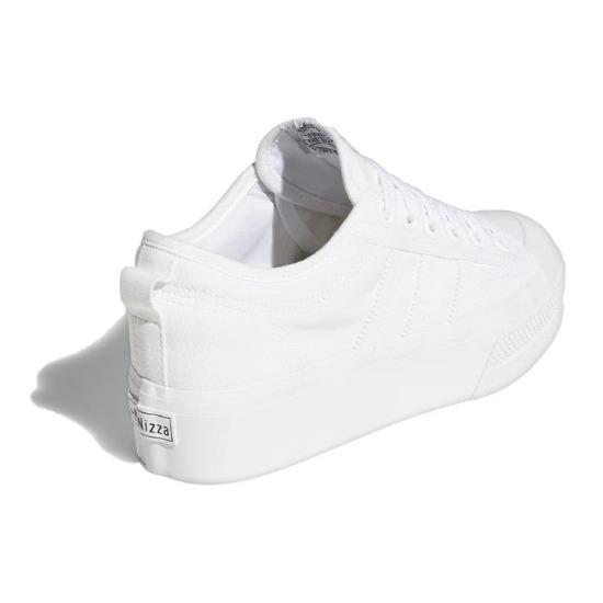 adidas Женские кроссовки Nizza Platform Triple White FV5322