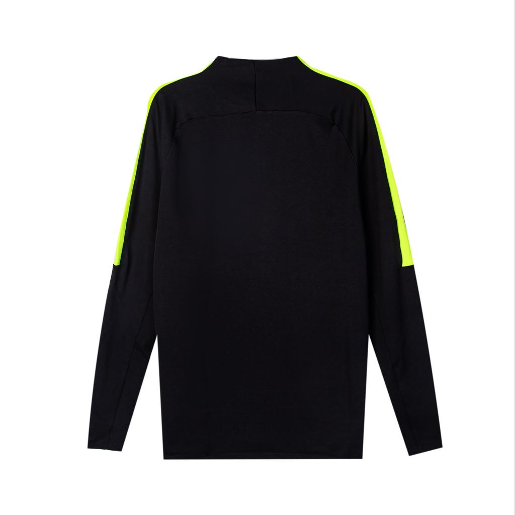 Nike Dri-Fit Ready Logo Mock Neck Pullover Long Sleeve T-Shirt Men Tops Black 807064-011