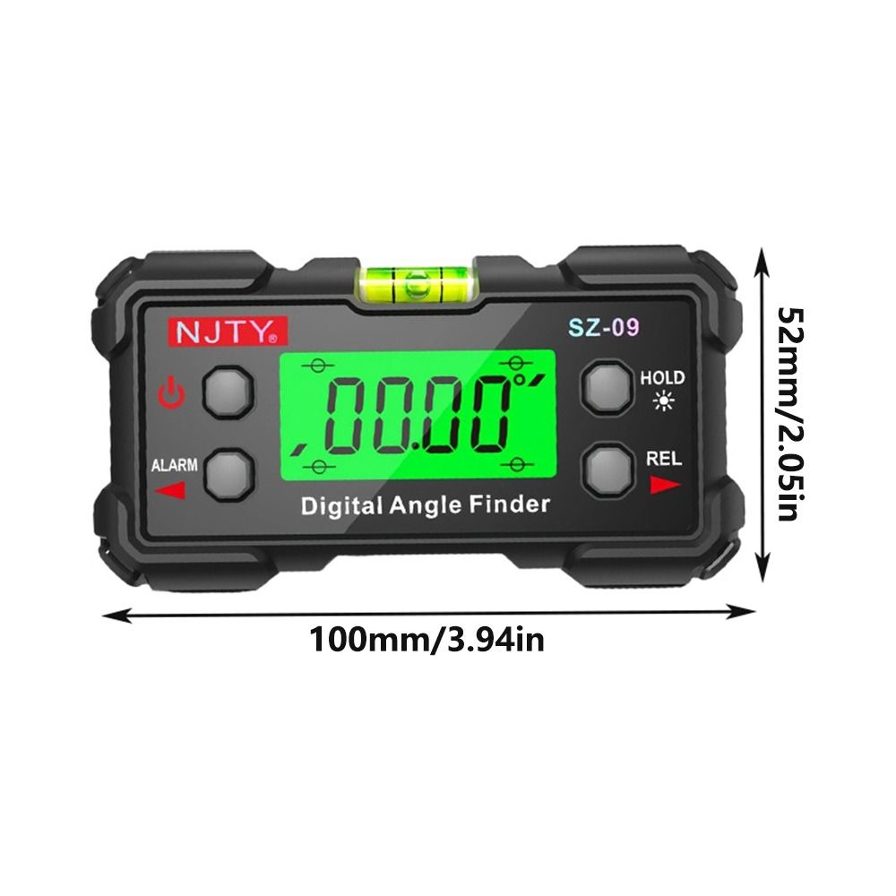 Rechargeable Digital Inclinometer Multifunctional Digital Angle Finder Angle Level Household