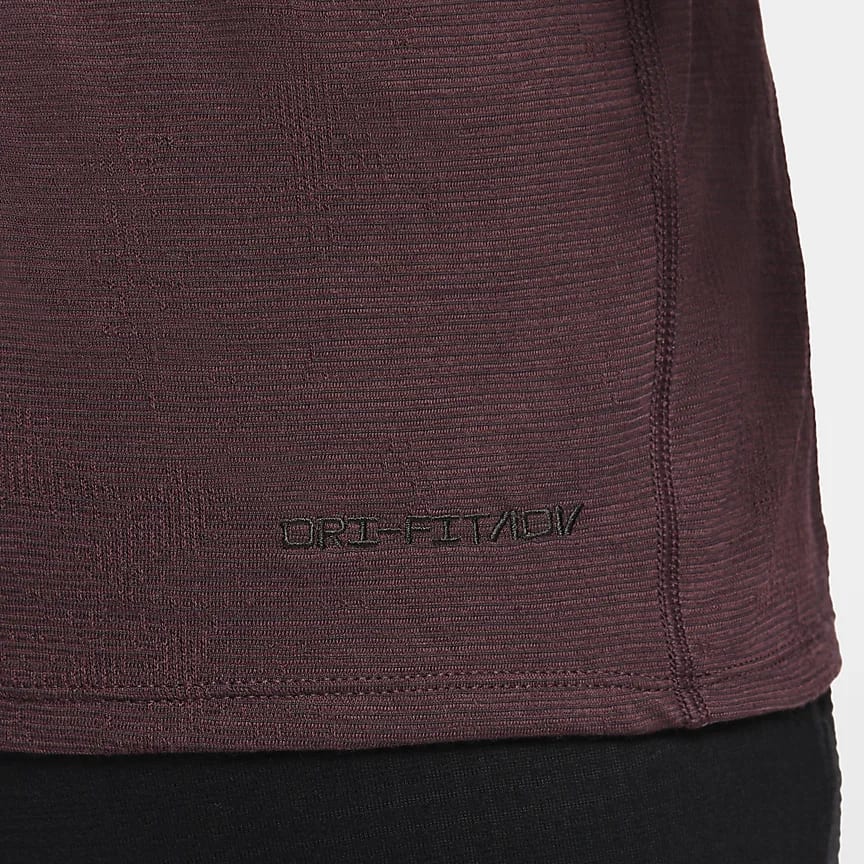 Nike A.P.S.Dri FIT ADV Axis Performance System T Shirt Men's Bright Burgundy Red FZ0992-652