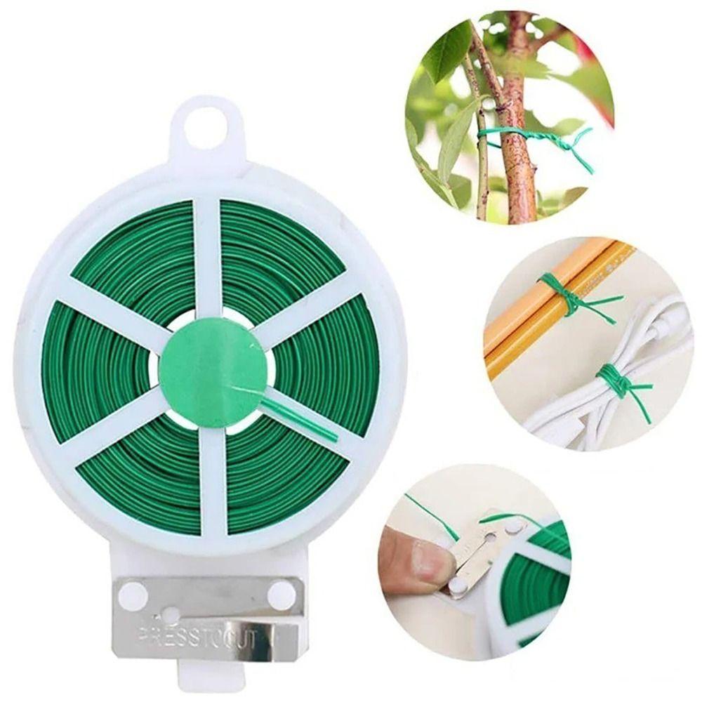 1Pcs Strapping Self-cutting Garden Twist Ties Plant Climbing Lines  For Flower Plant Vines