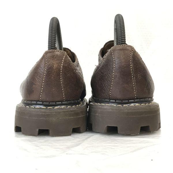 Сделано в Польше Винтажные JOHN FLUEVOG Кожаные Goodyear Welt Броги 8 / 26.5см / Коричневые Туфли(ИСПОЛЬЗОВАЛ)