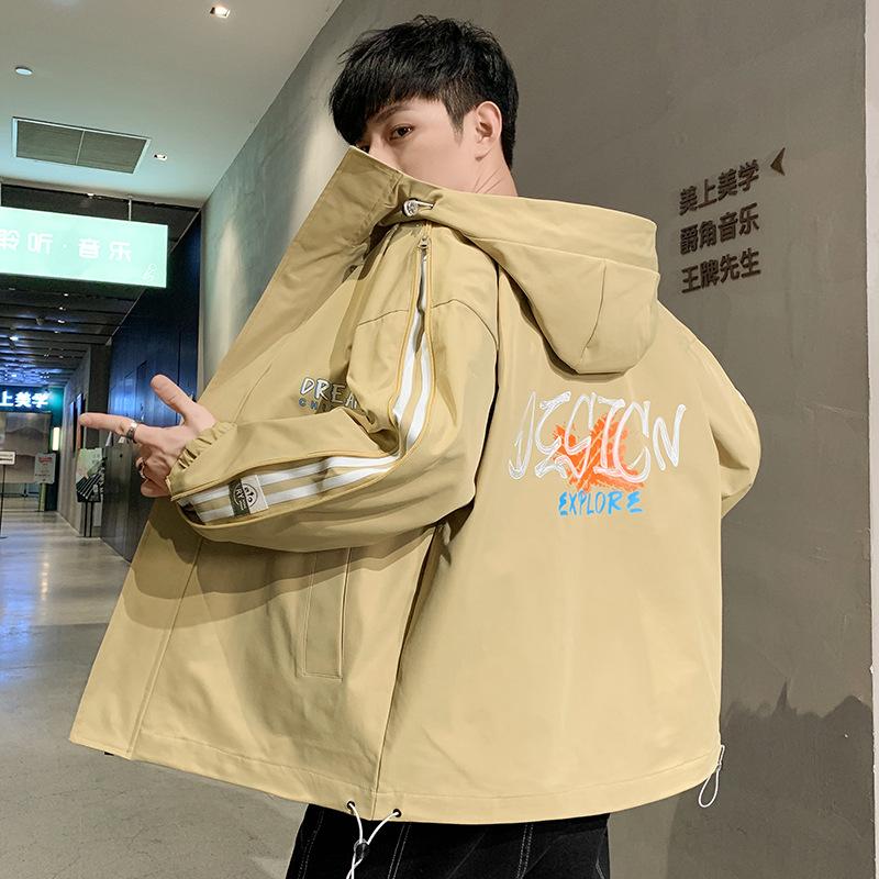 Куртка Мужская куртка Весна Осень Зима Новый стиль Плюшевая мужская одежда Красивые куртки Мальчики Повседневные топы