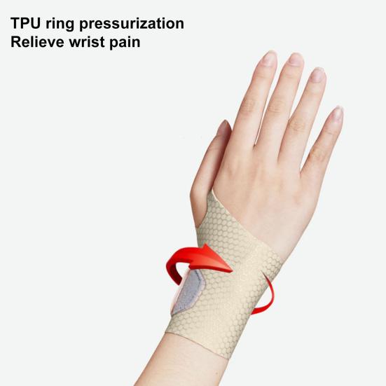Спортивный бандаж на запястье Тонкий бандаж на запястье Регулируемый Мягкий Дышащий Регулируемый Облегчение при карпальном туннельном синдроме Легкая поддержка Поддержка Правая Левая рука
