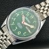 ВИНТАЖНЫЕ ОТРЕМОНТИРОВАННЫЕ МУЖСКИЕ АВТОМАТИЧЕСКИЕ ЧАСЫ SEIKO 6309A ЯПОНИЯ ЗЕЛЕНЫЙ ЦИФЕРБЛАТ a442716-1