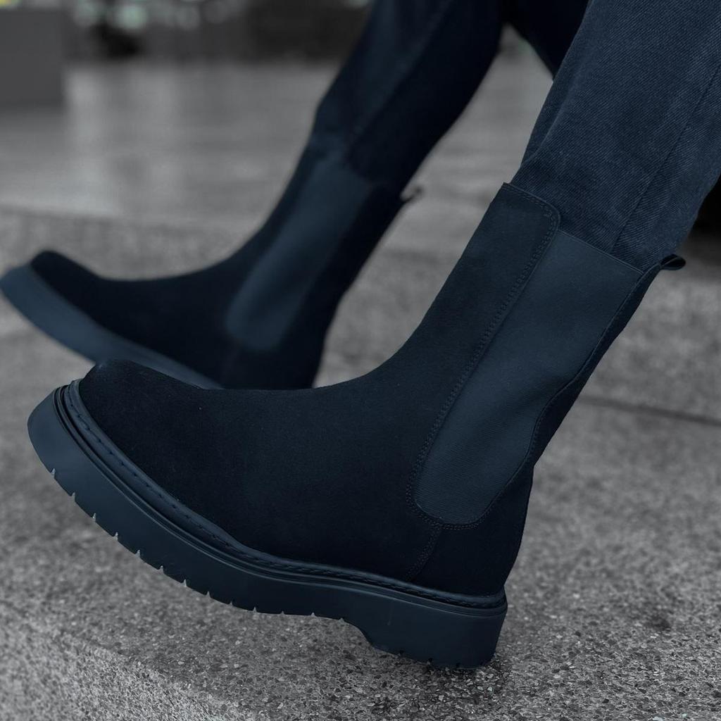 Chekich Оригинальные брендовые повседневные мужские ботинки черного цвета CRT Alaska, мужские ботинки высокого качества CH223