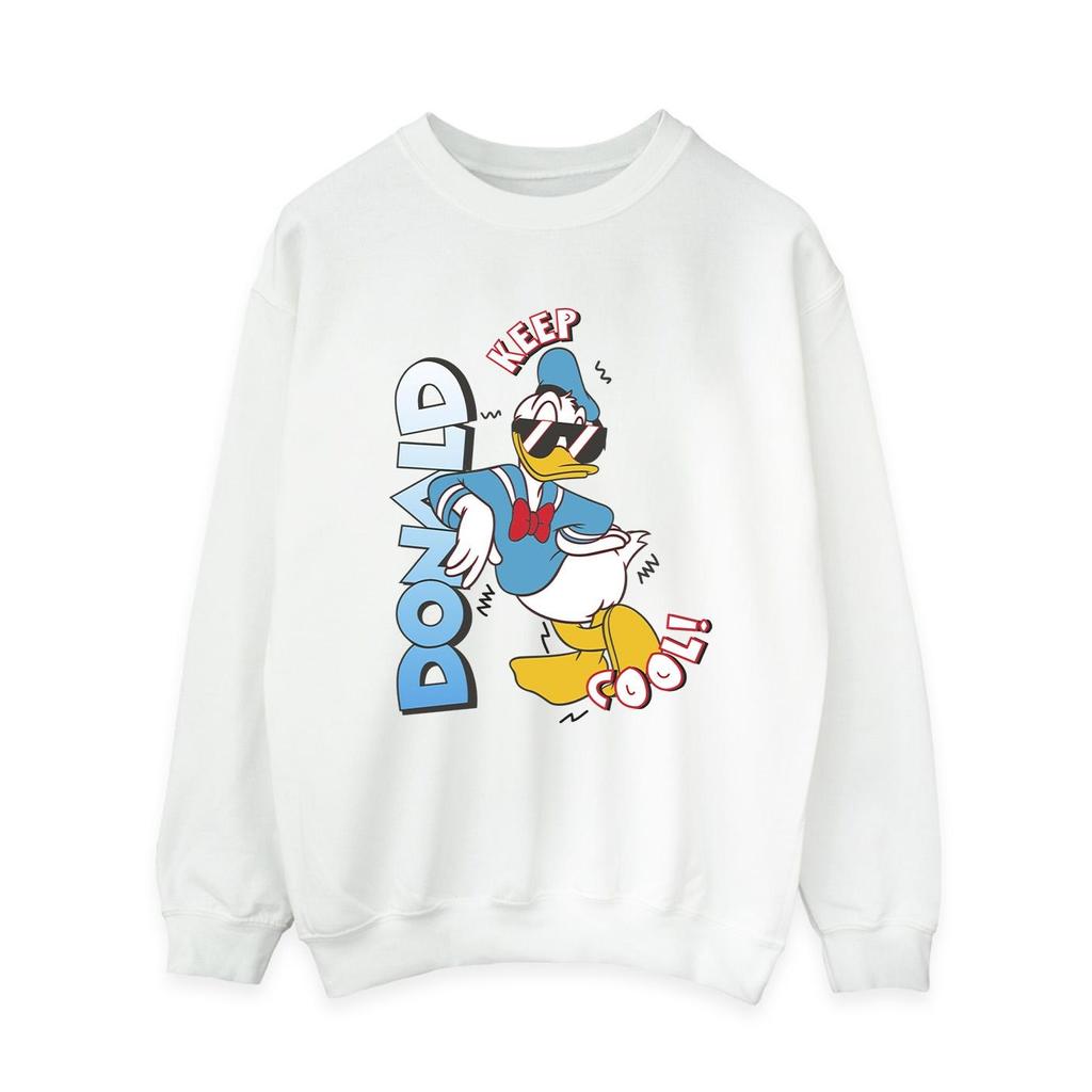 Disney Womens/Ladies Donald Duck Cool Sweatshirt