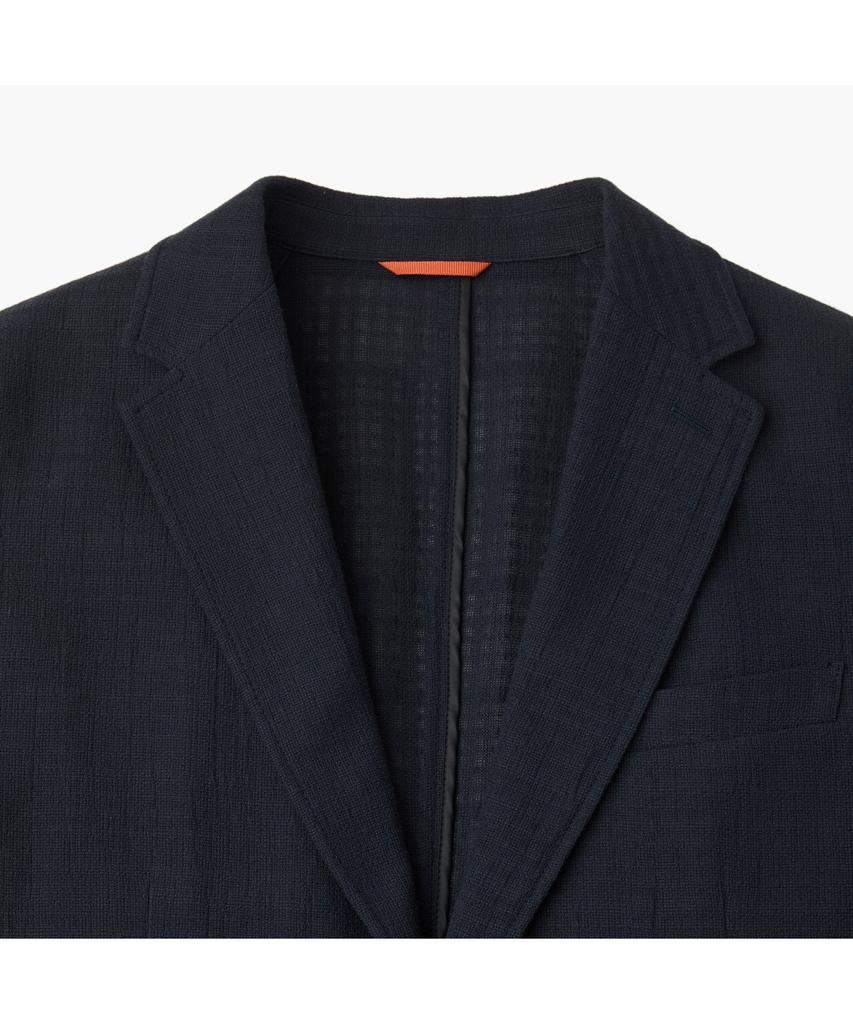 Henry Cottons [Imported Fabric] Cotton Textured Jacket Ahjam26411Nyx