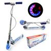 JDRAZOR Kickboard Kick Skater Handle with LED Year Height Japanese Instruction Manual Kids Present Birthday (MS-105RB) Children's Scooter/Kick (Foot