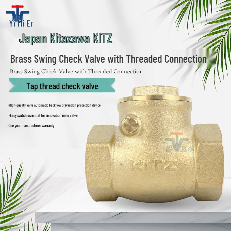 Brass Horizontal Check Valve PN16RDZ for Tap Water
