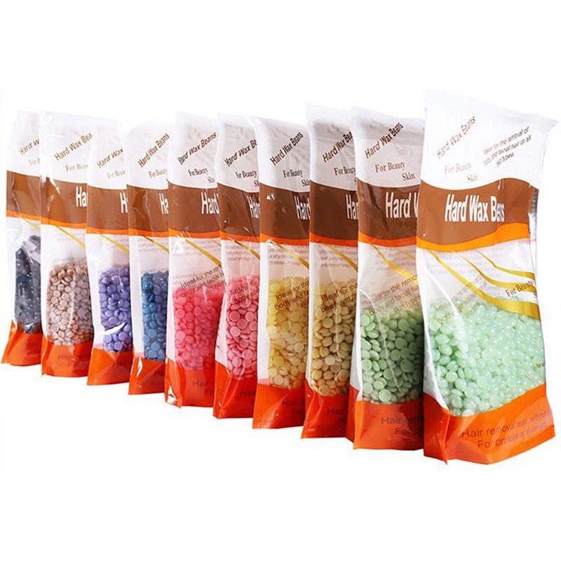 A04V 300G Восковые гранулы для депиляции всего тела, горячий пленочный воск, твердые гранулы воска для воскоплава