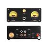 DC 5V XZ-U6Pro Amplifier Speaker Switcher 2-in-2 Out Dual Analog VU Meter Audio Switcher Box