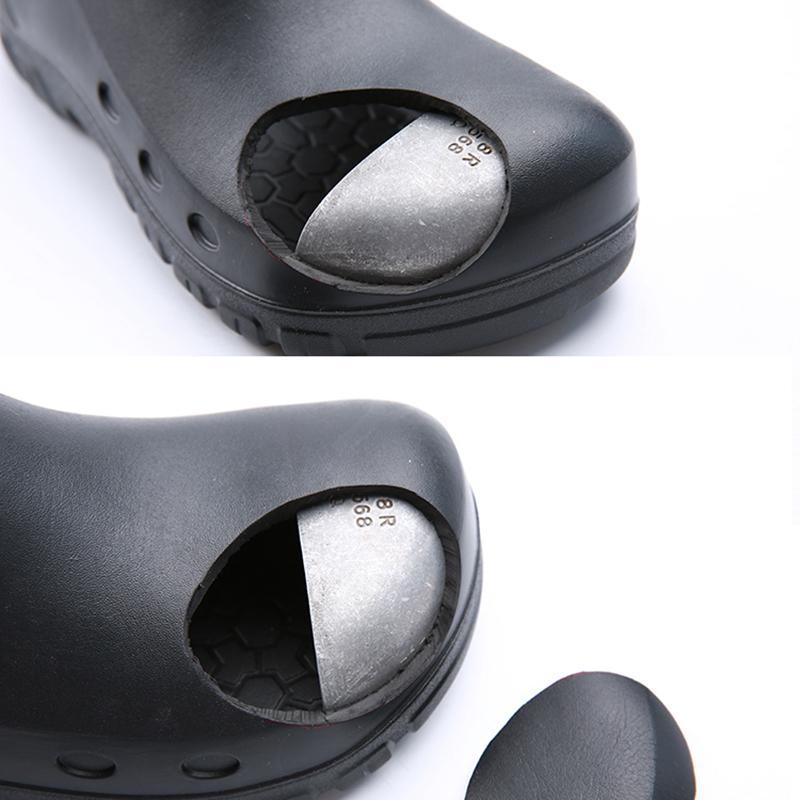 Golden Sapling Рабочая обувь для безопасности Мужская Водонепроницаемая Обувь из ЭВА Модная Мужская Обувь Повседневная Обувь Без Шнурков Стальной Носок Повседневная Мужская Обувь