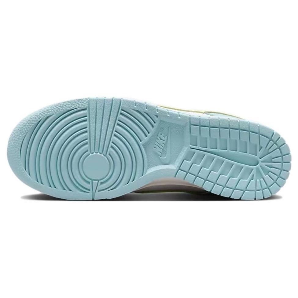 Nike Кроссовки Nike Dunk Low Ocean Bliss Женские Белый Парус Цитроновый Оттенок DD1503-123