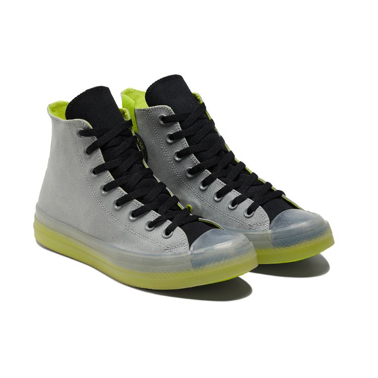 Converse Кроссовки унисекс Chuck Taylor All Star CX High Ash Stone Lime Twist Серо-Черные 171996C