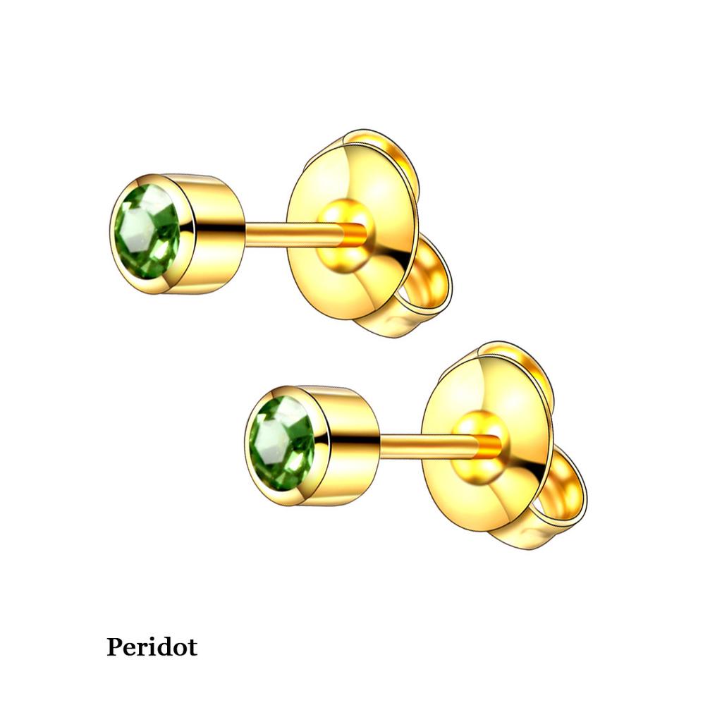 2 шт./1 пара ювелирных изделий для тела серьги-гвоздики с драгоценными камнями серьги для прокалывания хряща уха золото/серебро пистолет для камней по знаку зодиака 316 нержавеющая сталь аксессуары для козелка