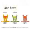 High-Visibility Reflective Safety Vest for Traffic and Construction Workers