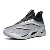 Anta Running Series Not Just Step Pro Shock Absorption Lightweight Durable Non-Slip Low-Top Running Shoes Men Running Shoes Silver Black 112145596-4