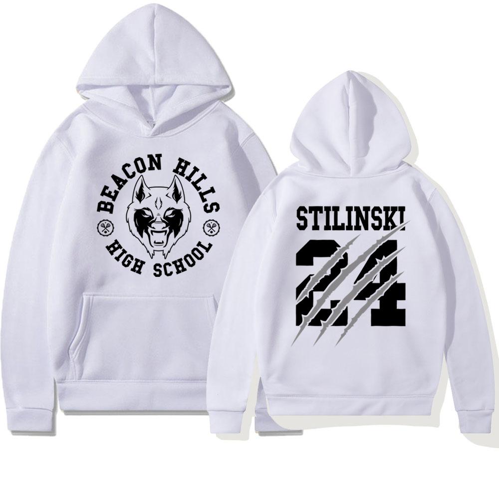 Худи Teen Wolf Stileski 24, осень/зима, MCCALL 11, модный принт, уличная одежда, спортивная одежда для мужчин и женщин, теплая толстовка.