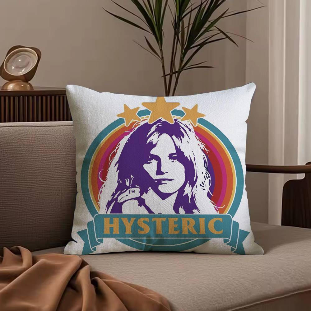 Стильная наволочка H-Hysteric Glamour Girl, противопылевая, с потайной молнией, из шелковистого короткого плюша, чехол для диванной подушки