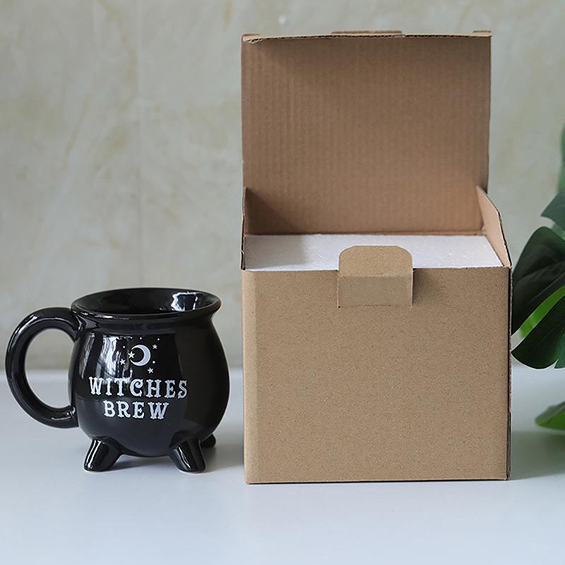 Хэллоуин Волшебная банка Волшебника Керамическая кружка Декоративное украшение Тыква Привидение Послеобеденный чай Завтрак Чашка для молока Подарок на Хэллоуин