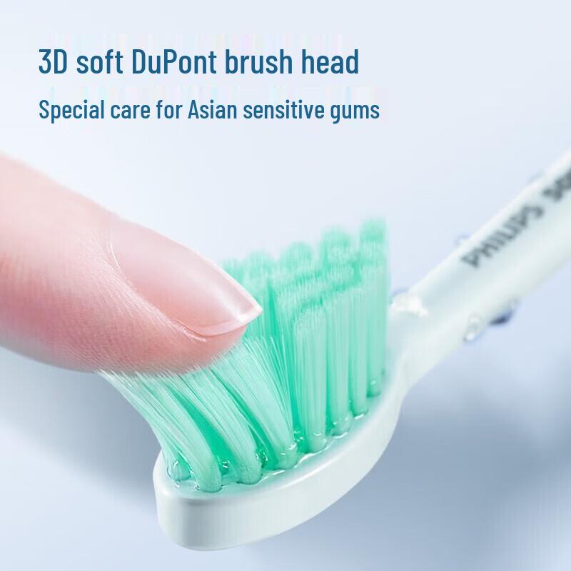 Philips HX2033 Soft Whitening Electric Toothbrush Heads (3-Pack)