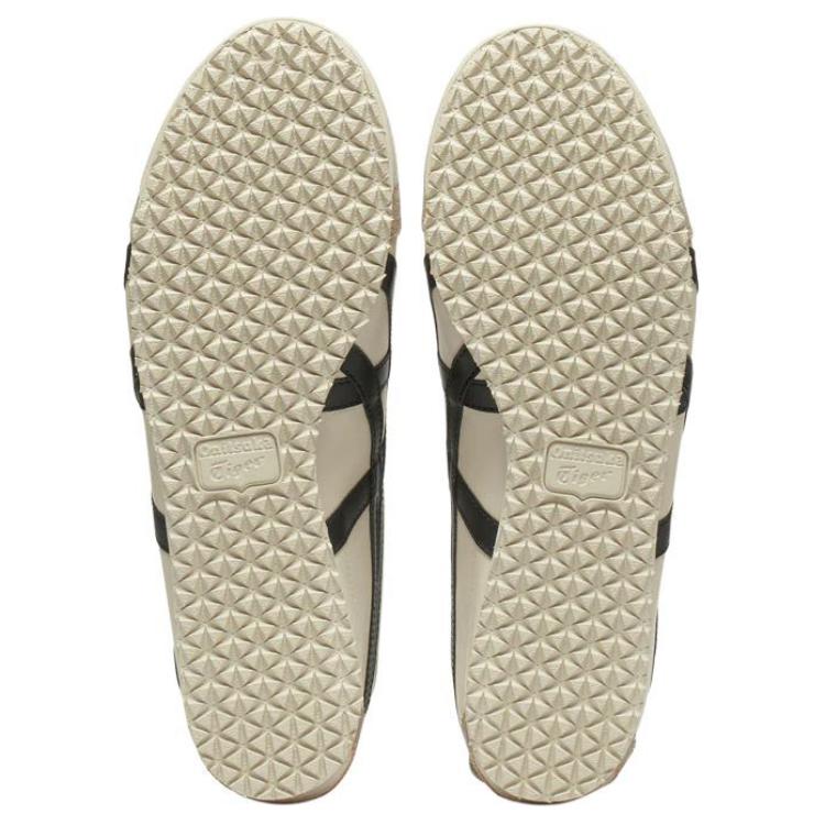 ONITSUKA TIGER Кроссовки Mexico 66 цвета слоновой кости и черного цвета 1183C102-752