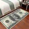 Dollar Money Floor Mat Rectangle Anti-slip Home Soft Badmat Front Door Indoor Outdoor Mat Welcome Doormat