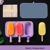 Food Grade Silicone Popsicle Mold for Homemade Ice Cream and Cheese