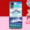 Dolphin Case For Xiaomi Redmi Note 14 13 12 11 10 15 Pro Plus Redmi 15 C 10C 12C 13C 14C Soft Cover
