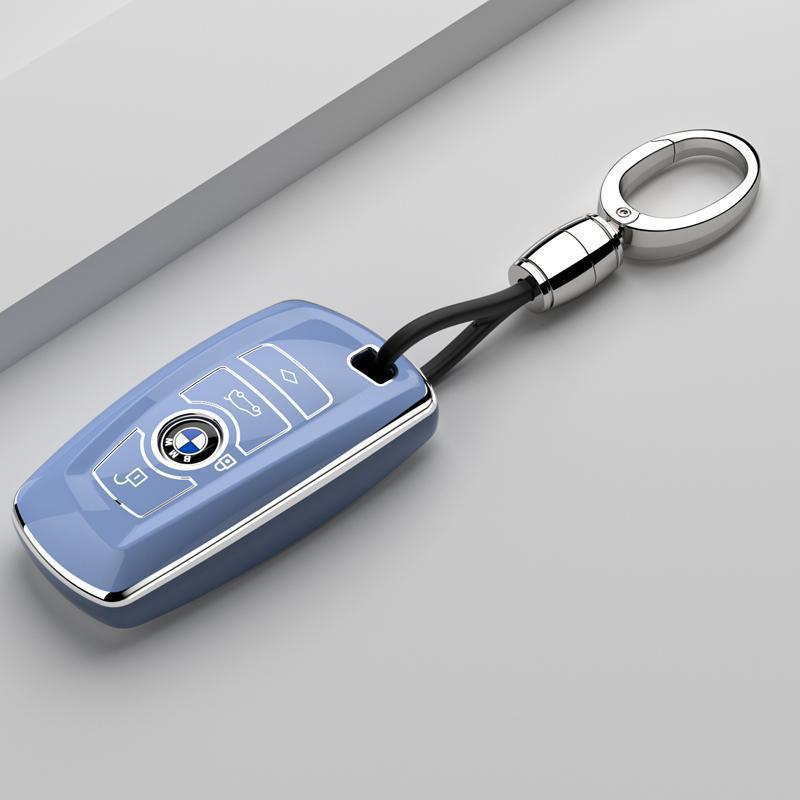 BMW X3 Key Case (2011-2016 Models) - Luxury Shell with Buckle, Simple Design for Men