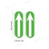 BLALION Luminous Car Spot Marking Stickers Interior Judgment Directional Sign Arrows Label Car Driving Decal Night Warning Sign