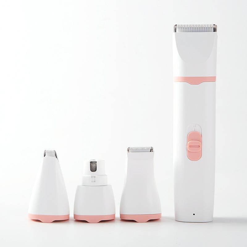 New Pet Shaving Set 4-in-1 Multifunctional Cat and Dog Shaving Machine Replaceable Shaving Body Hair Foot Hair Trimmer