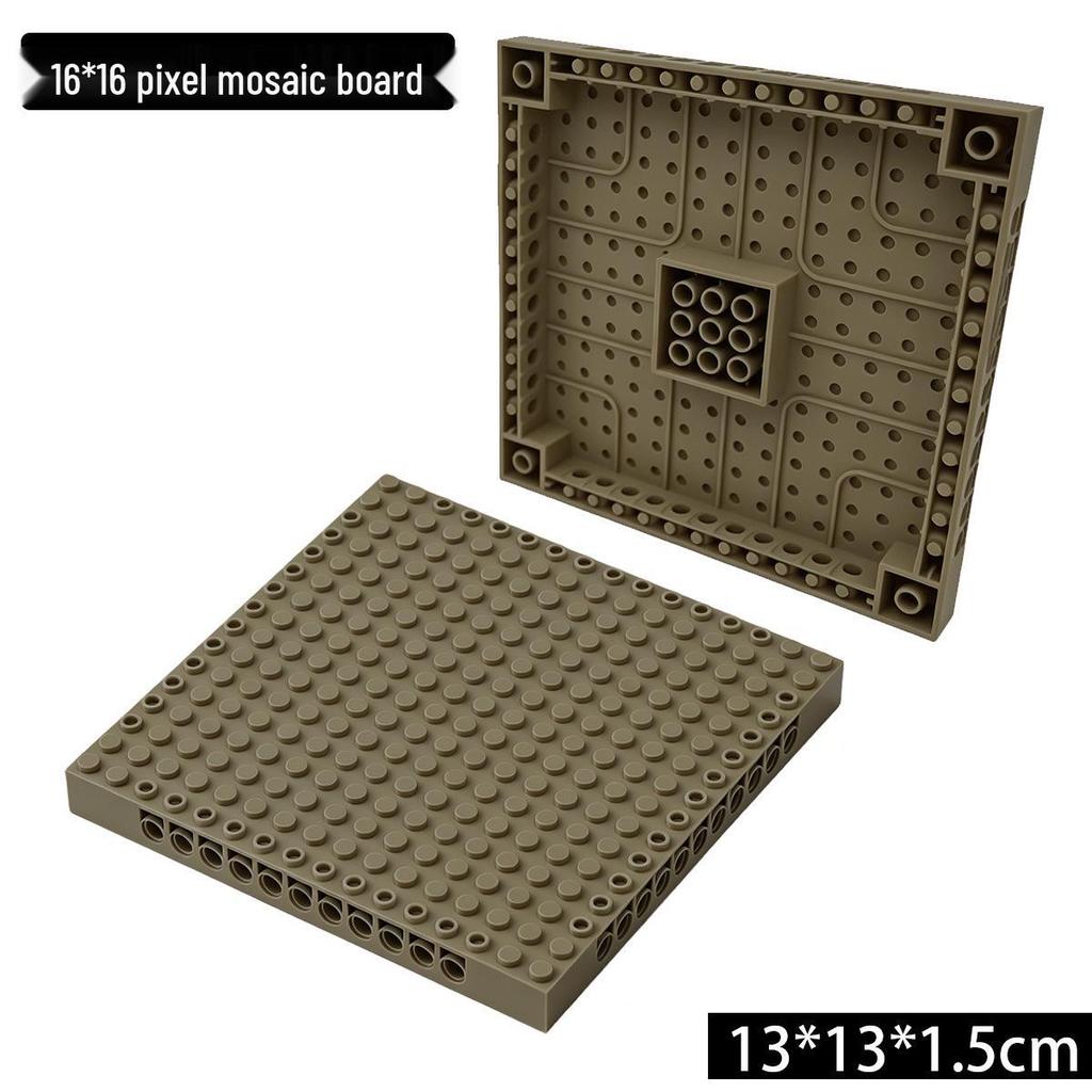 База-пластина Lego-совместимая 16x16 с отверстиями для творческой сборки