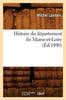 Книга Histoire Du Departement Du Maine-Et-Loire (Ed.1890)