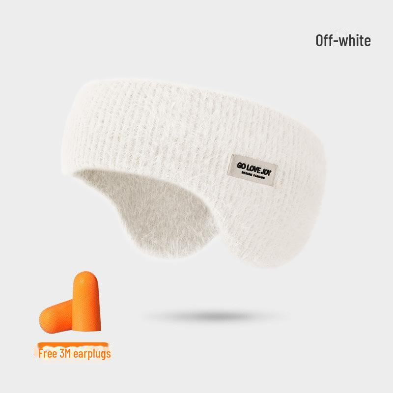 DEZ43 Унисекс ветрозащитные вязаные шерстяные бархатные наушники - Модные осенние и зимние наушники