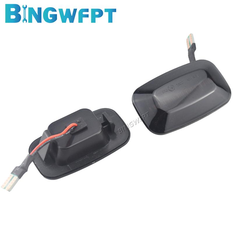 Pair LED Dynamic Turn Signal Light Side Marker Lamp For Toyota Land Cruiser 70 Series (J70) 1984-Present Car