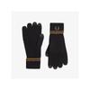 Fred Perry Перчатки Twin Tip Merino Wool Blended Black Shaded Stone Cfpu2439151 S77 qzgCfpu2439151 S77