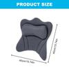 Bath Pillow AntiSlip Suction Cups High Density Foams Neck Pillows MultiPosition Support Spa Comfort Neck Supports